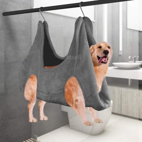 Pet Cat Grooming Hammock Helper Cat Grooming Hammocks Restraint Bag Puppy Dog Cat Nail Clip Trimming Bathing Bag Pets Care
