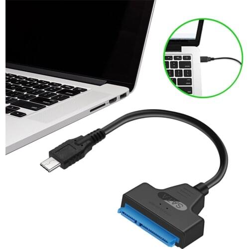 ATA 3 Cable Sata to USB Adapter 6Gbps for 2.5 Inches External SSD HDD Hard Drive 22 Pin Sata III Cable USB 3.0 Port connection
