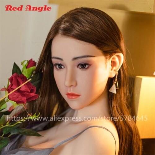 Red Angle Real Dolls Silicone Big Ass Adult Love Doll With Implanted Hair Japanese Woman Full Body Sex Doll For Man Lifelike