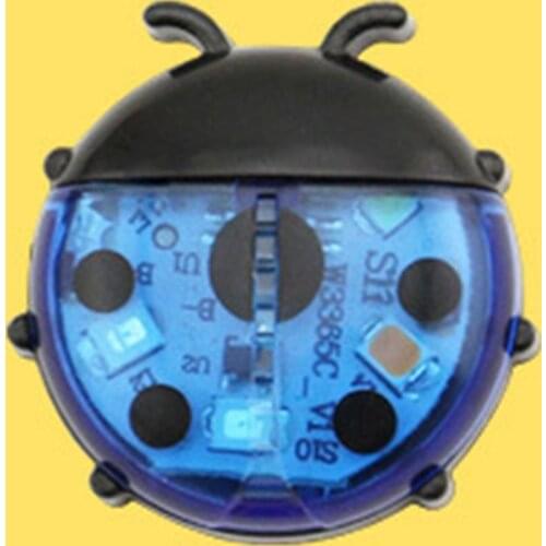 Creative Car Door Warning Lights Cute Ladybug Shape Flashing LED Car Door Open Safety Lamps Wireless Anti-collision Lights