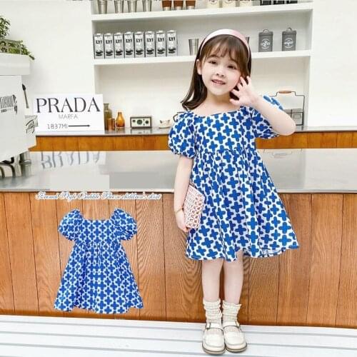 Girls Dresses Summer New Baby Girl Short Sleeve Dress Childrens Clothing Kids Fashoin Dress Princess Tide
