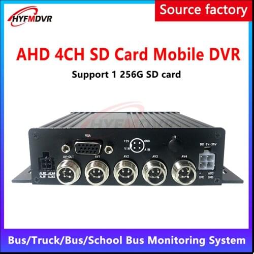 LSZ direct sales spot sd card cycle recording mdvr local video surveillance host small car / cash transport / trailer / muck car