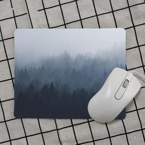 Mouse For White Forest Landscape, Canvas, Smoke Cloud, Cushion For Game, Mat For Soft Text Game, Mouse For Game