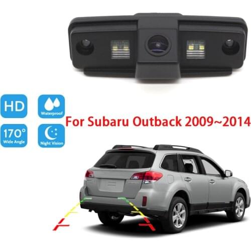 Night Vision For Subaru Outback 2009 2010 2011 2012 2013 2014 Vehicle Rear View reverse Camera Waterproof high quality RCA