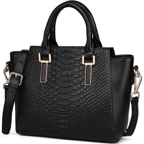 2021 New Real Cowhide Fashion Crocodile pattern one-shoulder diagonal bag luxury handbag designer handbag famous brand bag