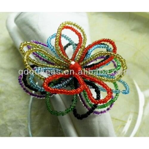 Aliexpress sold beaded wedding napkin ring