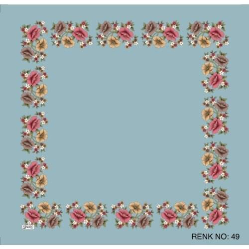 REYYAN HOLLOW 90 X90 CM POŞETLİ WRITING-DESEN-12965-RENK-49