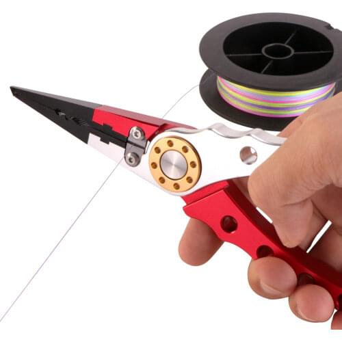 Fishing Pliers Fishing Tools Line Cutter Multifunctional Knot Aluminum Alloy Scissors Hook Remover Fishing Equipment
