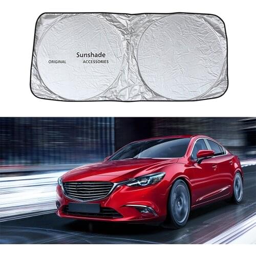 Car Windshield Sun Shade Cover Sunshade Visor For Mazda 3 BK BM BL 6 GG GH GJ CX3 CX5 CX30 2021 -2003 Parasol Tuning Accessories