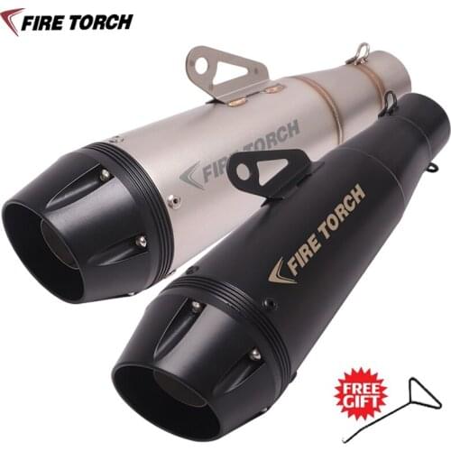 Inlet 36mm 51mm Universal Motorcycle Yoshimura R34 Exhaust Pipe Escape Modified Muffler For Ninja250 Ninja400 CBR954 CBR1000RR