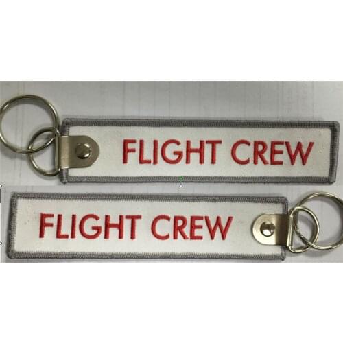 Flight Crew Embroidered Tags