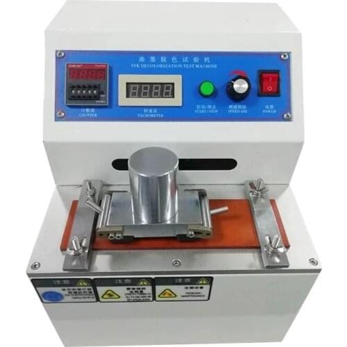 220V Printing Ink Durability Tester Printer Abraser Friction Testing Machine