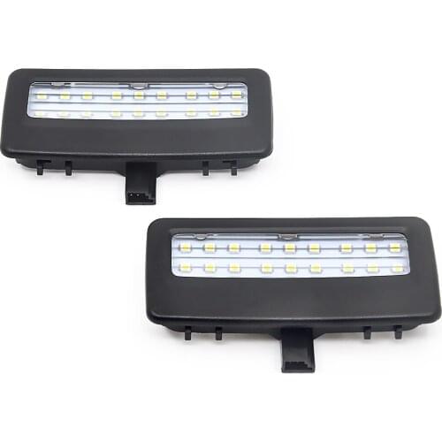 2X LED Vanity Mirror Light For BMW F10 F11 F07 F01 reading lights Car Accessories styling auto led interior light