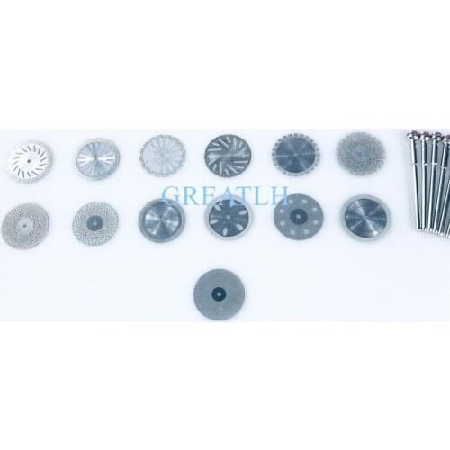 Dental Lab Diamond Disc for Dental Cutting Plaster Disc Wheel jewelry buffing 2.35mm diameter