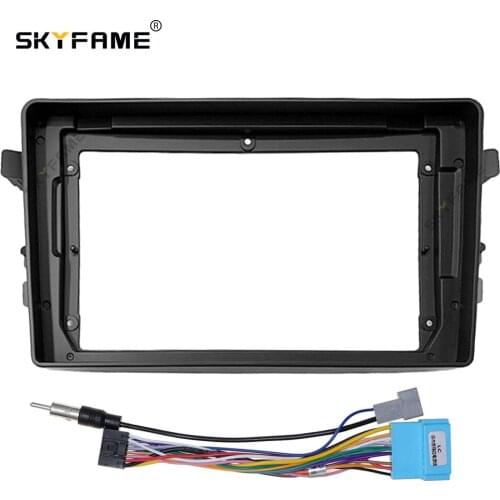 Car Radio Fascia Frame Cable For SUZUKI Alto Celerio CULTUS 2014+ Stereo Android Dashboard Kit Face Plate Frame Fascias
