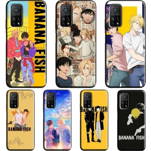 Banana Fish Anime For Xiaomi Mi 11 Ultra Note 10 Lite Mi 9T 10T Pro A3 Coque For POCO X3 Pro M3 F1 F3 Case