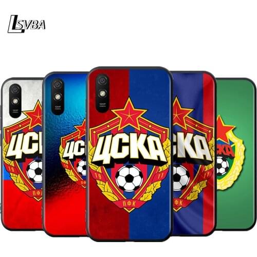 PFC CSKA Moscow Football Team for Xiaomi Redmi 10X Pro 9C 9A 9I 9T 9 GO K30S Ultra K20 8A 8 7A 7 S2 6A 6 5 5A 4X Pro Phone Case
