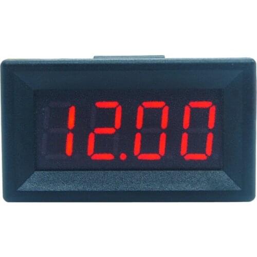 DC 0-99.99V (100V) 4-digits 0.36inch Digital Voltmeter 3Wire Voltage Panel Meter Tester Tools