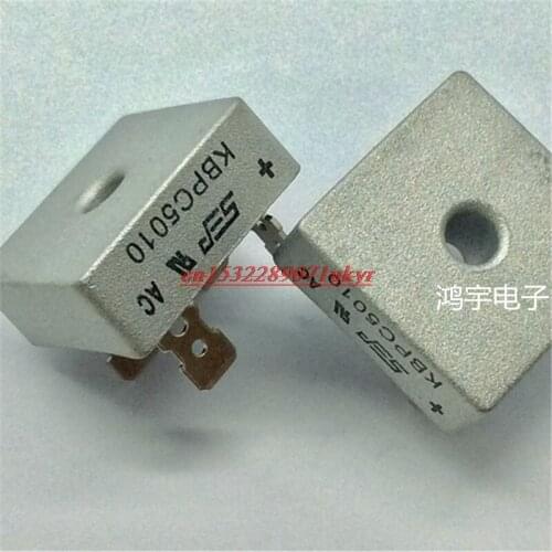 5pcs/lot diode bridge KBPC5010 50A 1000V diode bridges rectifier KBPC 5010 power rectifier electronic componentes KBPC5010 diode