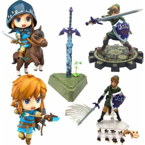Link Figure 733DX# 733# 153# Zelda Skyward Sword Master Sword Model Figures Toy Doll Gift