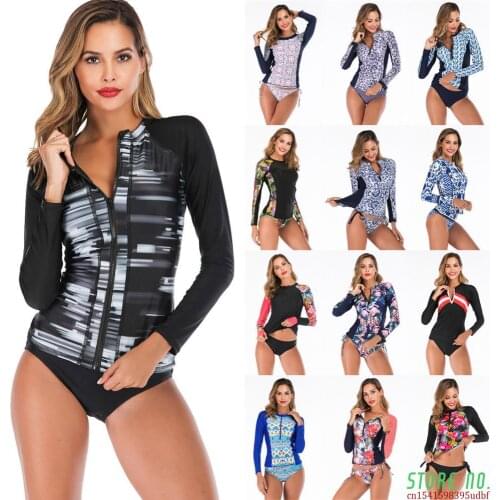 LINLING Women's Rashguards