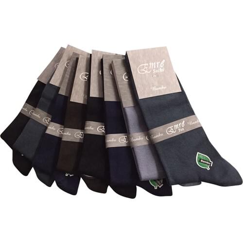 Mens Socks 8 Li Emre 100 Bamboo A kaite Made in Turkey / Shipping from Turkey