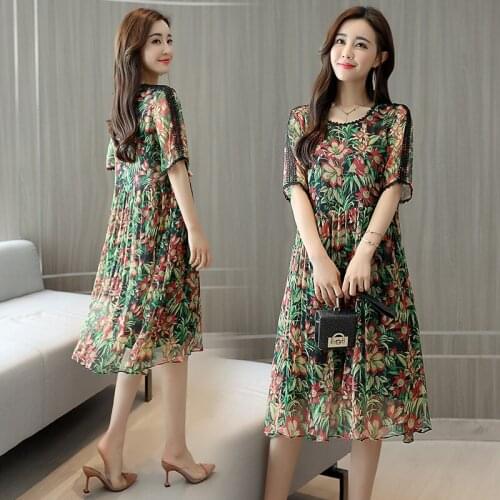 Цветочные летние платья MVJT DAIR China At AliExpress