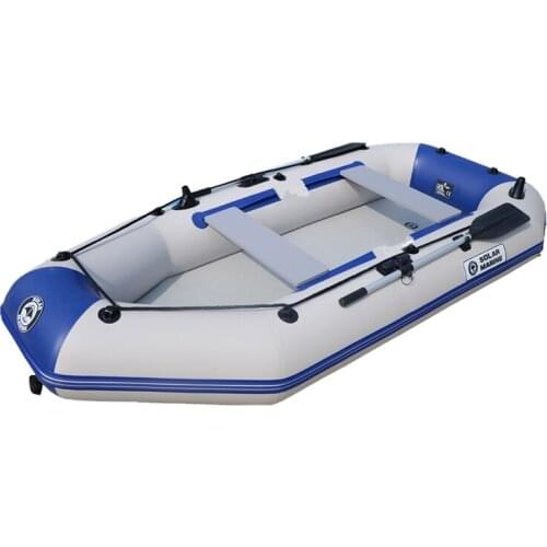 Solar Marine 5 Person 330 CM PVC Inflatable Boat Comfortable Touring Fishing Kayak Folding Portable Safety Surfing Raft