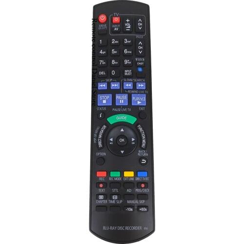 New Replace N2QAYB000614 For Panasonic Blu-ray DISC RECORDER IR6 Remote Control DMR-BWT700EB DMR-BWT800EB