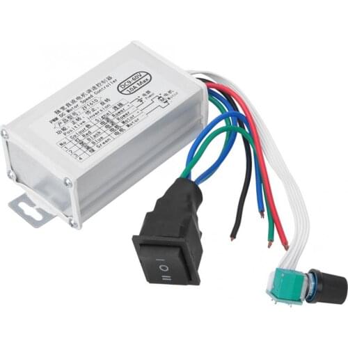 DC Motor Speed Controller 10A CW/CCW Motor Speed Regulator 9~60V PWM Controller Motor Speed
