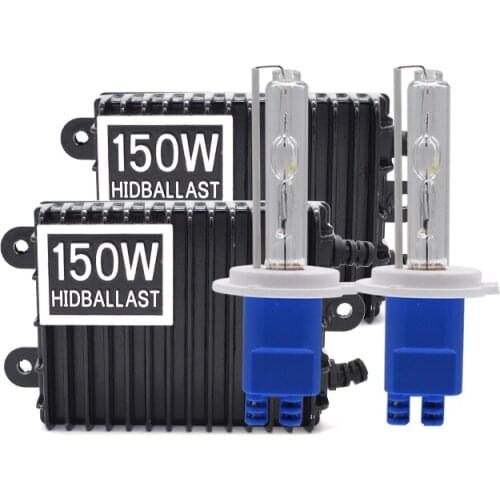 SKYJOYCE Premium High Power 12V 150W HID Ballast Bulb Kit Ceramic 4300K 6000K Xenon H7 H1 H3 H11 D2H HID Xenon Bulb Ballast Kit