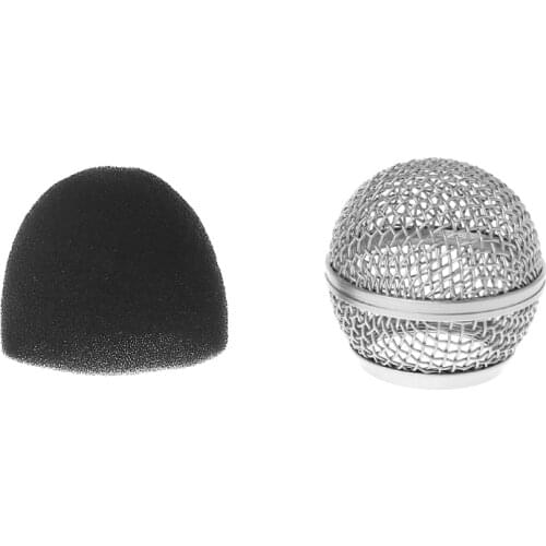 Replacement Ball Head Mesh Microphone Grille For Shure BETA58 BETA58A SM58 SM58S 62KB Dropshipping