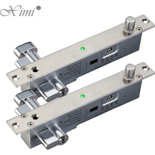 6 wires Electric Lock Magnetic Output with Time delay DC12V Mortise Door Lock Fail Safe fail Secure Bolt Mortise Door Lock NC/NO