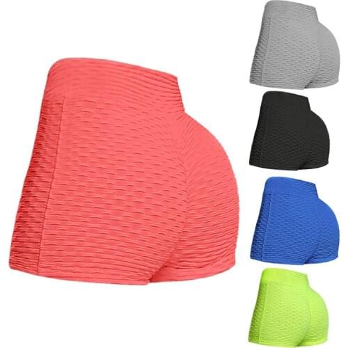 Womens V-Front High Waisted Yoga Shorts Ruched Butt Lifting Workout Running Tight Pants Neon Quick Dry Sports Leggings