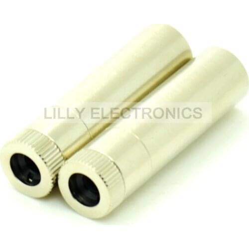 2pcs 12x40mm 5.6mm TO-18 Laser Diode Metal Housing w/ Lens