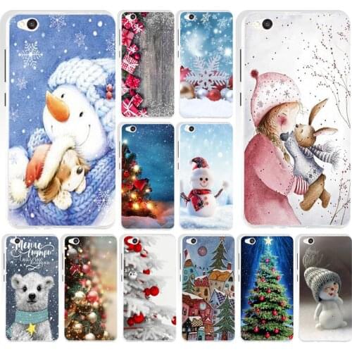 24AS Merry Christmas 2 Soft Silicone Tpu Cover phone Case for Xiaomi Redmi 4A 4X 8 8A Note 4 4X 8 8t 8 Pro