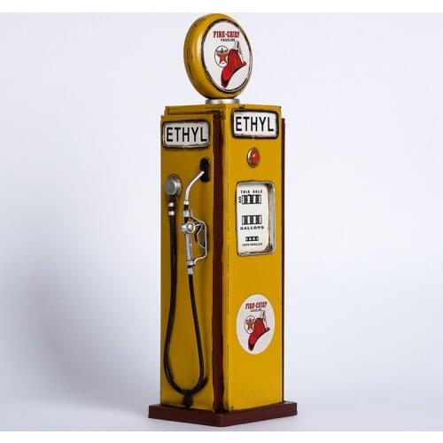 American retro oiler model storage tank 1940 United States fire captain tanker living room childrens room Bar Cafe decoration