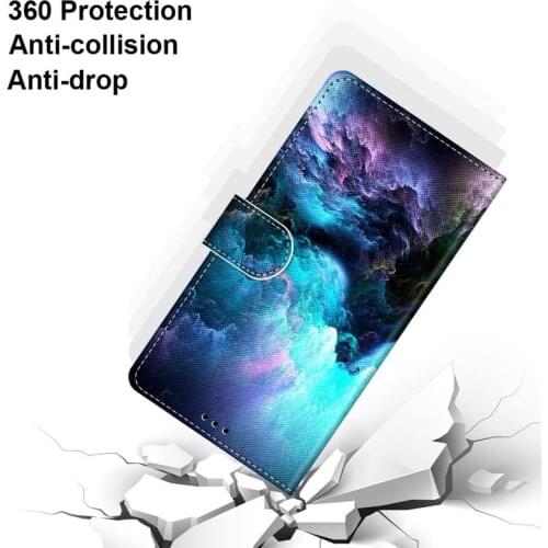 2021 3D Cartoon Animal Pattern Flip Case For Motorola Moto G7 Power EU G8 Play Plus E4 E5 E6 Luxury Leather Wallet Cover Flower