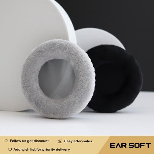 Earsoft Replacement Cushions for Sennheiser HD25-1 II HD25SP II Headphones Cushion Velvet Ear Pads Headset Cover Earmuff Sleeve