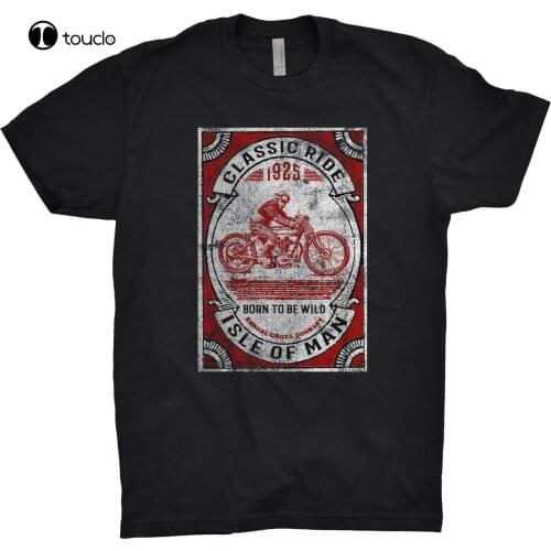 Isle Of Man Tt T Shirt Motorbike Motorcycle Guy Martin Spanner Skull