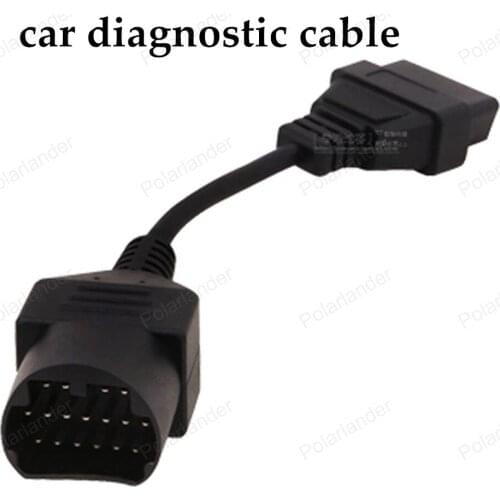 Hot!! 17 pin cable to 16 Pin car diagnostic Adapter auto scanner cables for M-azda OBD2 Service Diagnostic connector for sale
