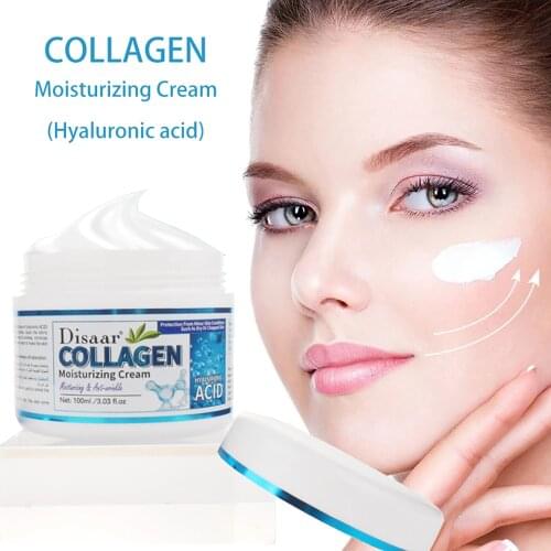Hyaluronic Acid Face Cream Deeply Moisturizing Anti Wtinkles Skin Care Moisturizer Increase Elasticity Skincare Collagen Cream