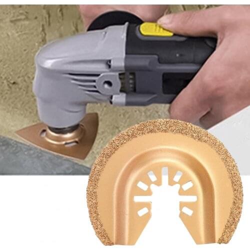5Pcs Multifunctional Saw Blades Sharp Edge High Hardness Hard Alloy Multi-purpose Oscillating Multi-tools for Stone Accessories