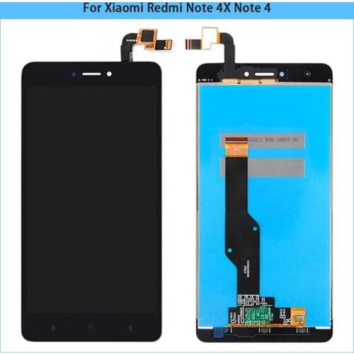 Original For Xiaomi Redmi Note 4X Note 4 Global Version Snapdragon 625 Touch Screen Panel Digitizer Sensor Assesmbly Replace