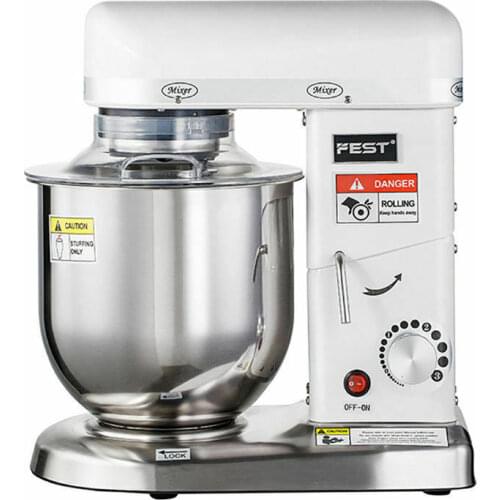Professional Electric Stand Dough Mixer Commercial Dough Kneading Mixer 7L 220V 50Hz ATT