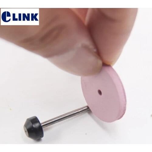 Fiber fusion splicer electrode rod cleaning Grinding sheet,Clean tool for optical fibere fusion splicer electrode bar ELINK