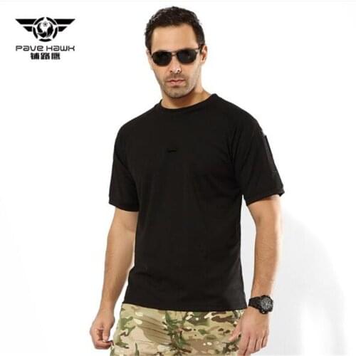 Outdoor T-shirt Men Short Sleeve Hunting Tactical Military Army Shirts Uniform Hiking Breathable Shirt
