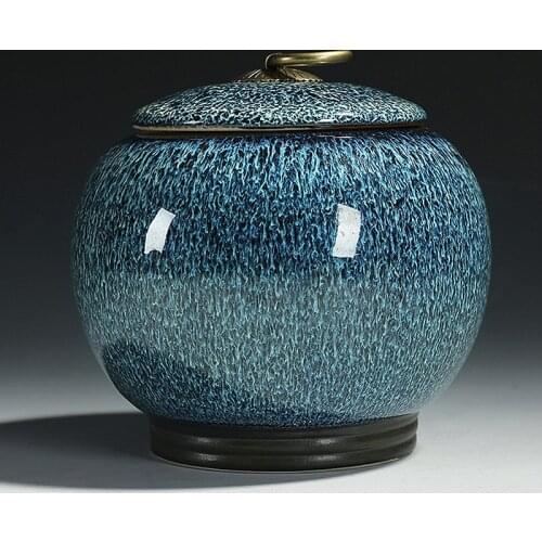 Cremation Urns for Human Ashes Pet Cat dog rabbit Place Funeral Small Animal Ceramic Urn coffin box keepsake