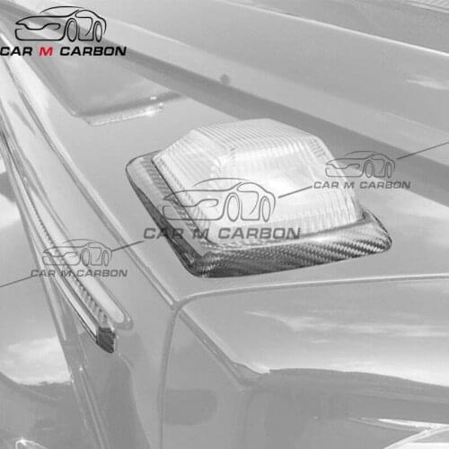 W464 turning LED lights cover W464 G550 G550 G63 front hood cover DRY carbon 2019 Year