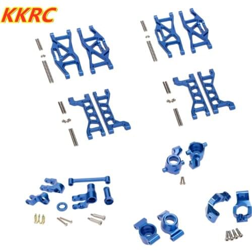 1:10 MAXX Aluminum Alloy Upgrade Parts Full Set Seat C Steering Cup Swing Arm Steering Group For 1/10 RC Car Traxxas MAXX